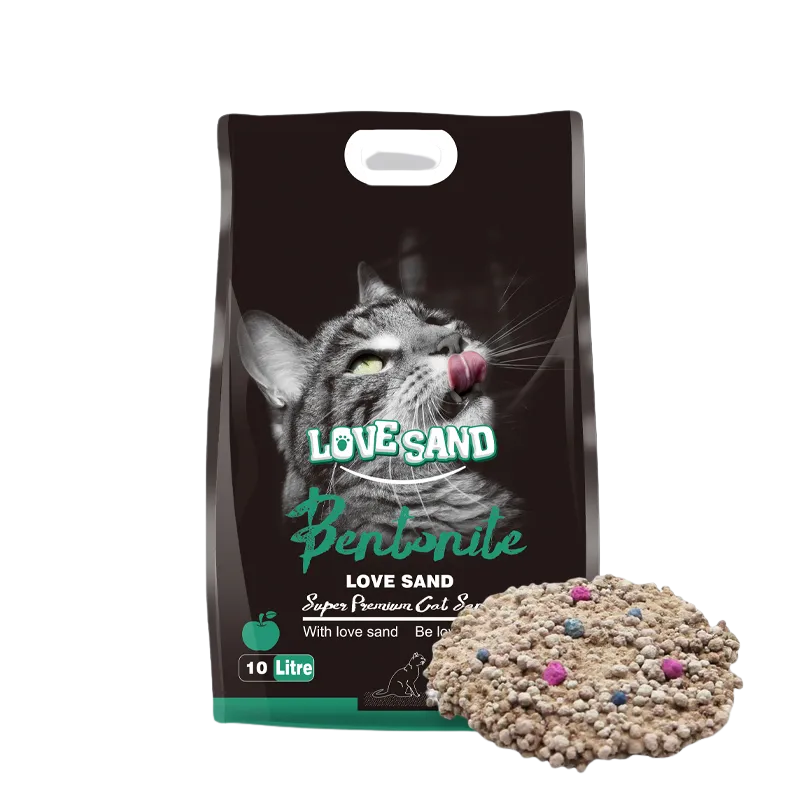 Lovesand Dust Free Bentonite Cat Litter 10L - Apple