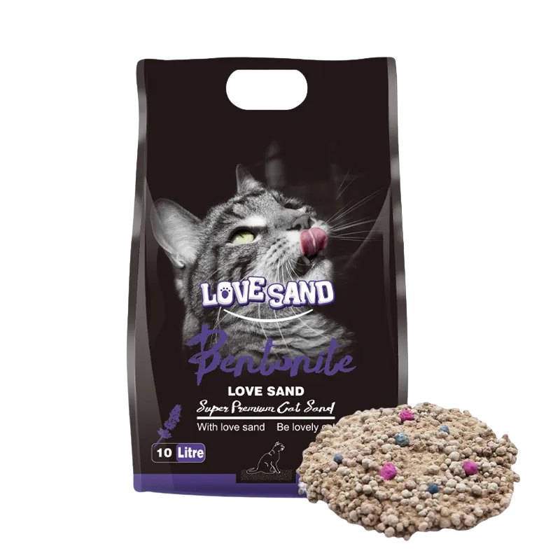 Lovesand Dust Free Bentonite Cat Litter 10L - Lavender